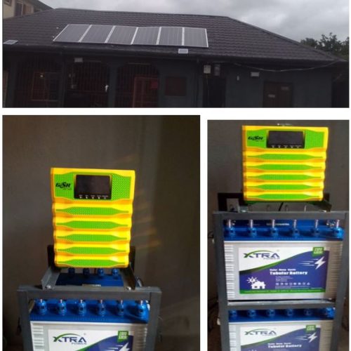 2.7kW Solar power project executed @ Igando Lagos