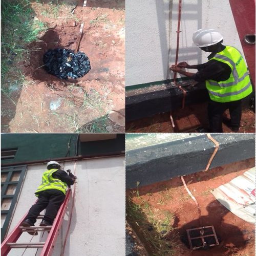 Telecom Infrastructure  Earthen project executed @ President Paint Factory Atan, Ogun State